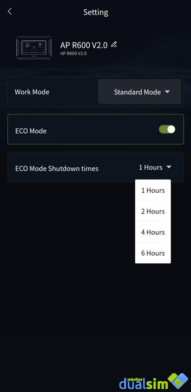 APP Allpowers para controlar la R600