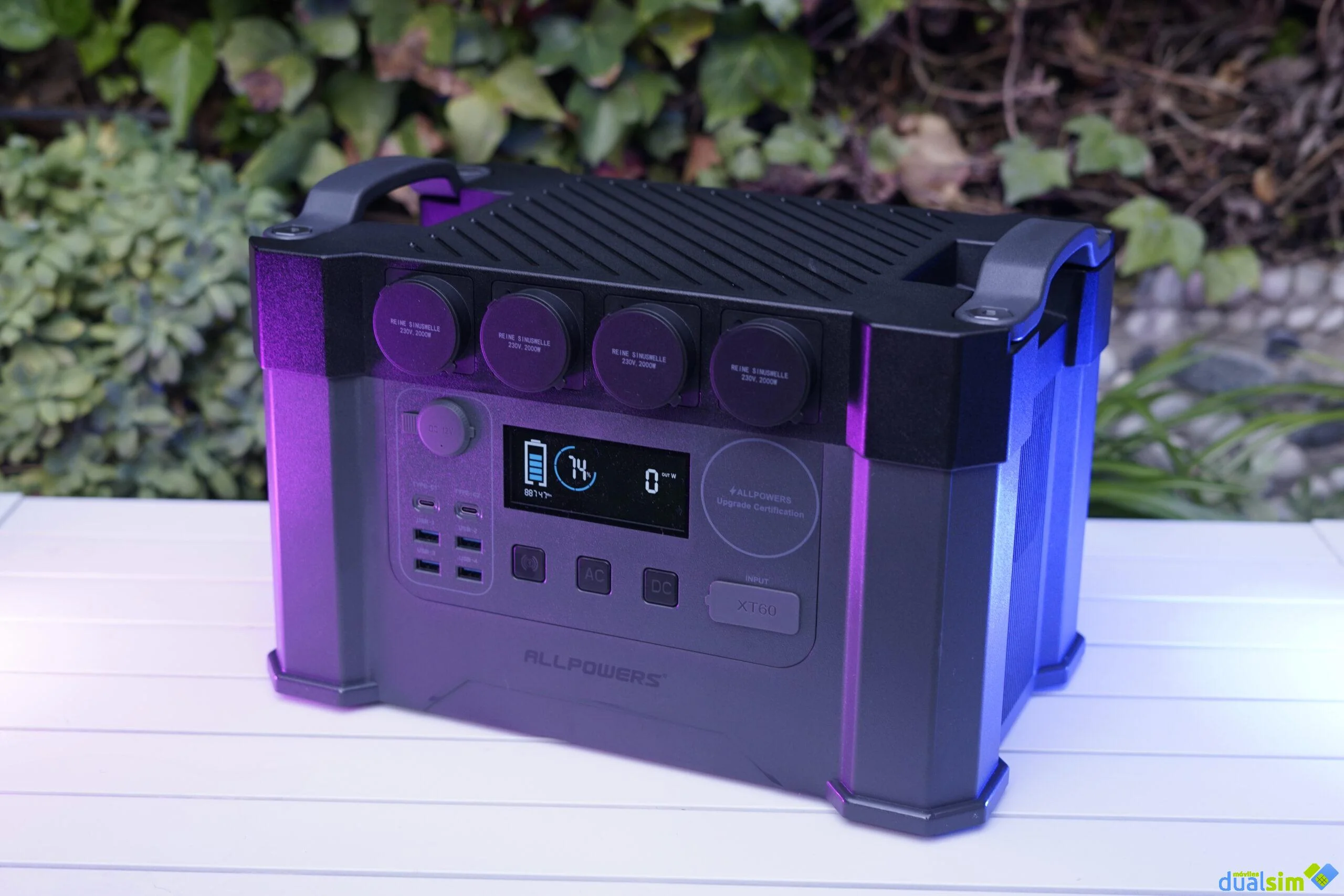 Allpowers S2000: Un generador solar amigable con el medio ambiente y con tu bolsillo