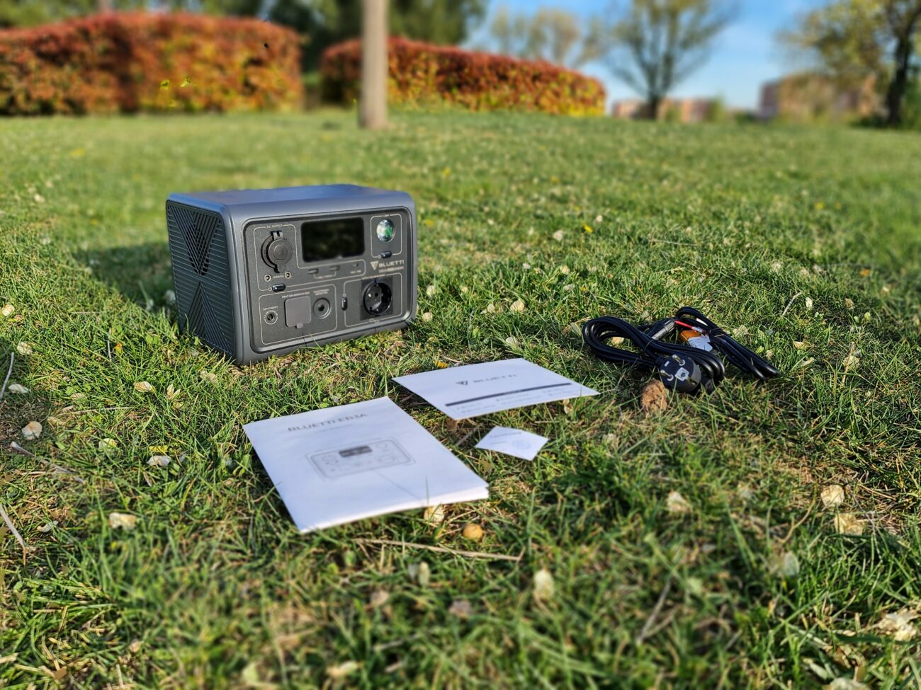 Contenido de la caja de la EB3A