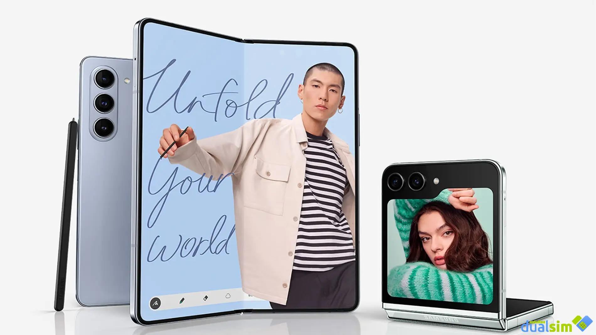Galaxy Z Flip5 y Galaxy Z Fold5, los nuevos plegables de Samsung