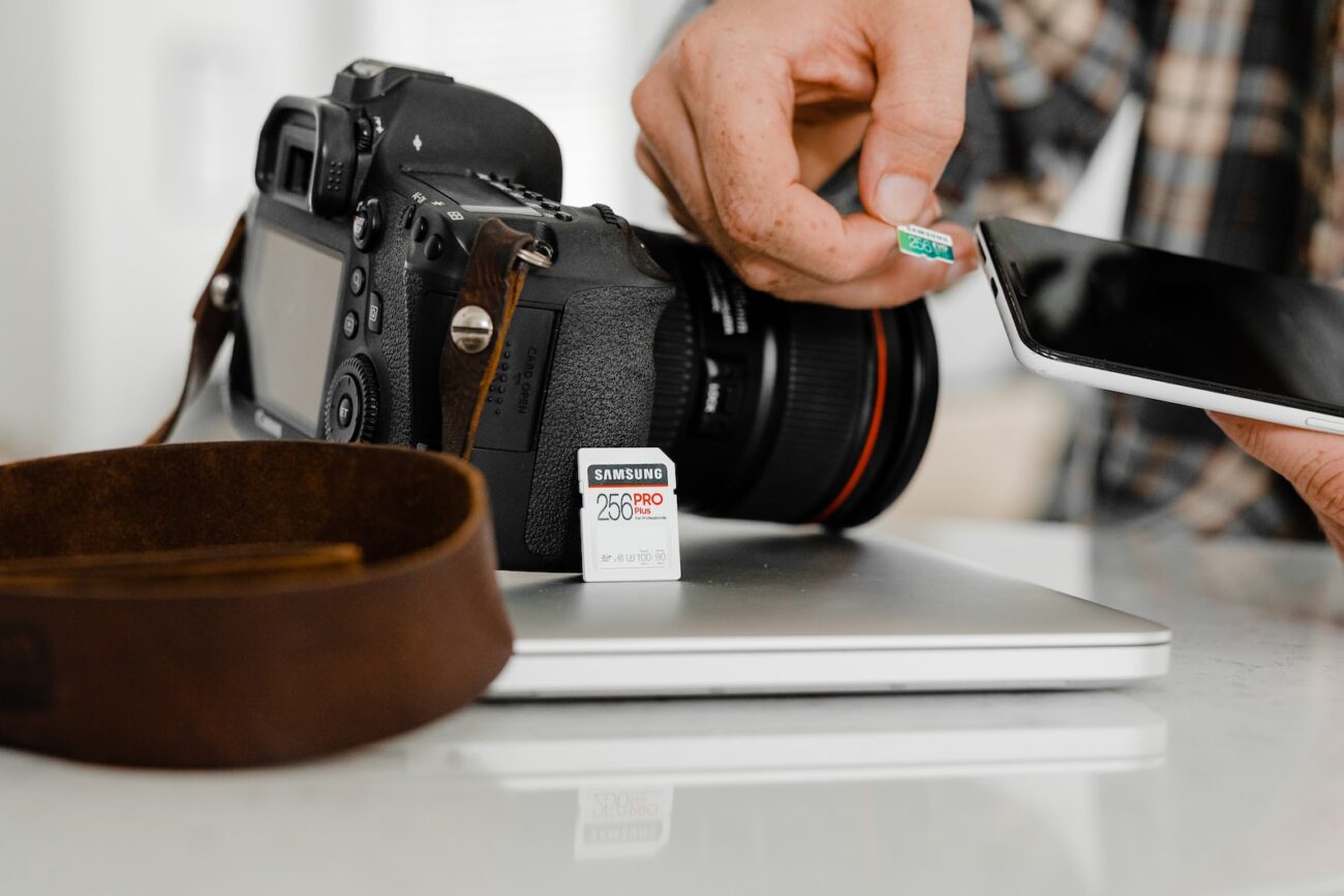 Memoria micro sd en móvil