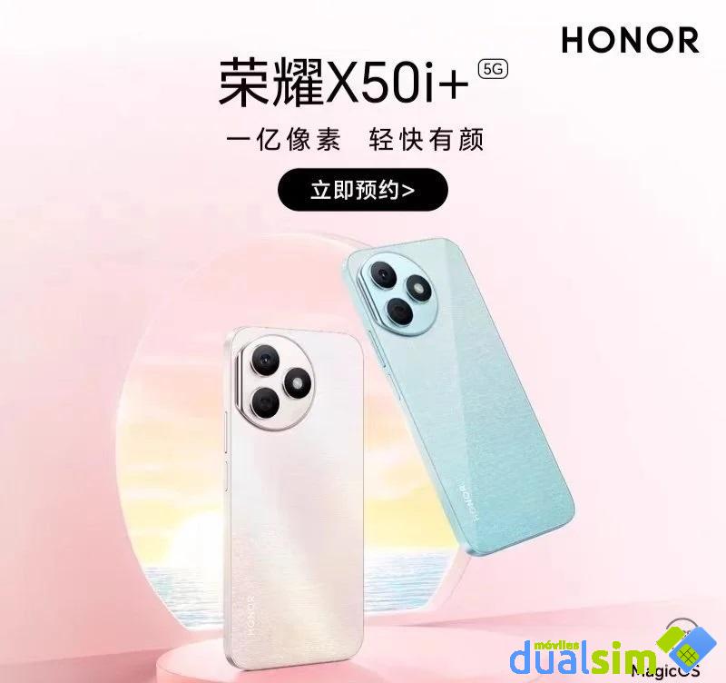 ¡Descubre el asombroso diseño del Honor X50i+ antes de su inminente lanzamiento!