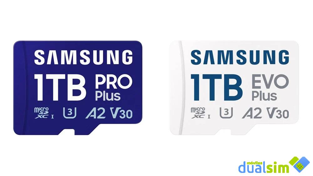 Samsung lanza tarjetas MicroSD Pro Plus y Evo Plus de 1TB