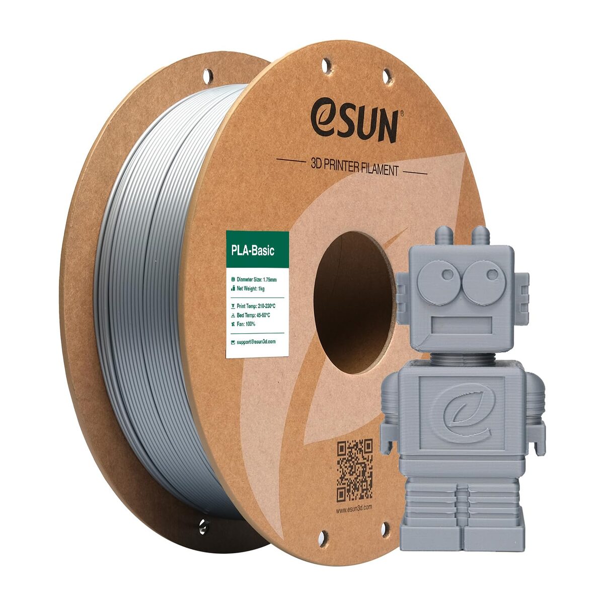 eSUN PLA Basic Plata 1.75 1KG