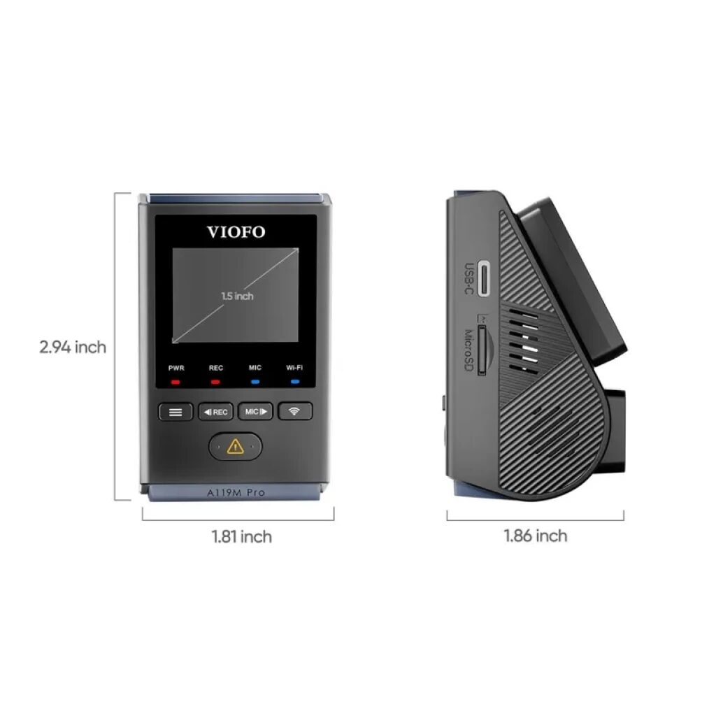 VIOFO A119M Pro 4K HDR Mini