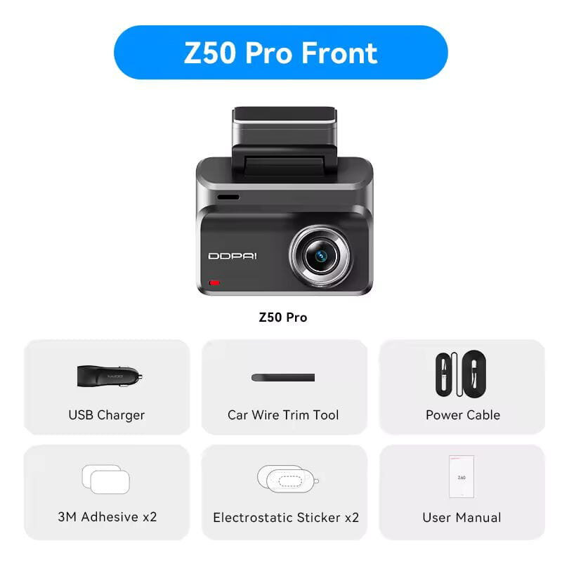 DDPAI Z50 Pro 4G Dual 4K