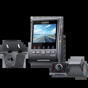 VIOFO A329SW 3CH 4K 30fps Frontal + 2K Trasera + 2K Cabina