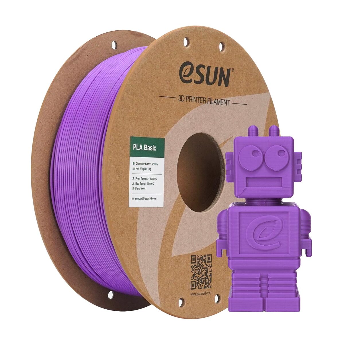 eSUN PLA Basic Morado Uva 1.75 1KG