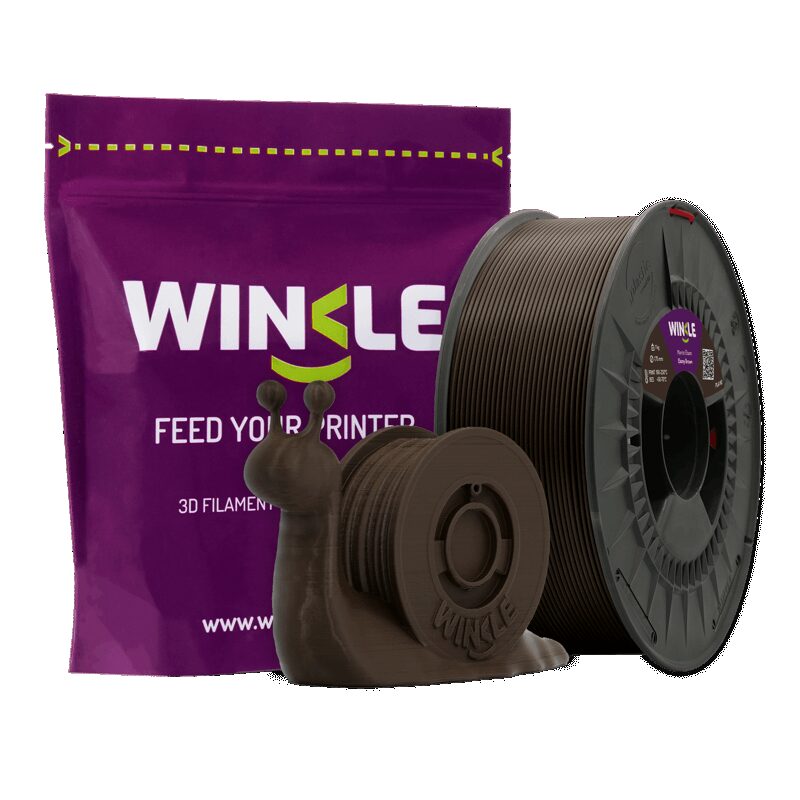Winkle PLA HD Marrón Ébano 1kg