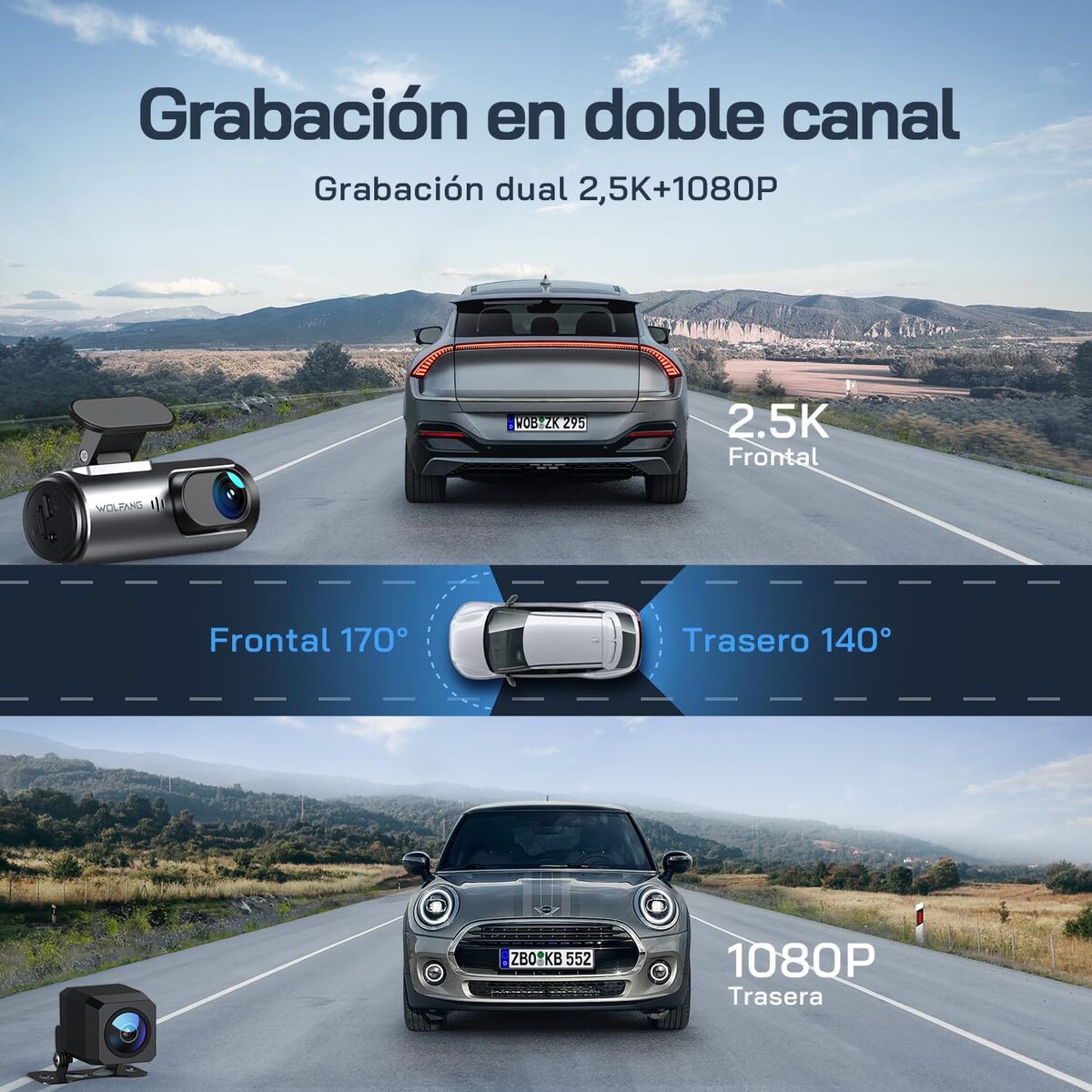 WOLFANG WD03 delantera y trasera 4K UHD