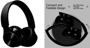 Auriculares Bluetooth de diadema Plegables de VicTsing.png