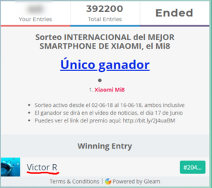 Sorteo INTERNACIONAL del MEJOR SMARTPHONE DE XIAOMI  el Mi8.png
