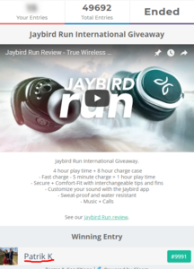 Jaybird Run International Giveaway.png