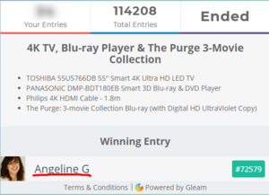 TV  Blu ray Player   The Purge 3 Movie Collection .png