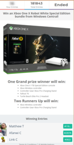 Win an Xbox One X Robot White Special Edition bundle from Windows Central .png
