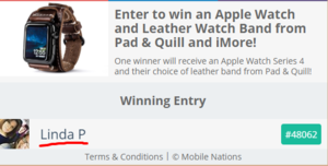 Enter to win an Apple Watch and Leather Watch Band from Pad   Quill and iMore .png