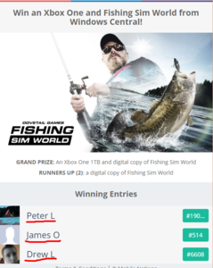 Win an Xbox One and Fishing Sim World from Windows Central .png