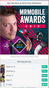 Win the Best of 2018 from MrMobile .png