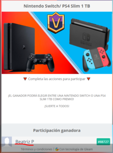 ¡SORTEO NAVIDEÑO  ¡PS4 o Nintendo Switch .png