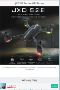 DroneRacer101 February 2019 Giveaway   JXD528 GPS Drone.png