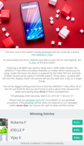 UMIDIGI F1 Play  3 units  international giveaway    Android Authority.png