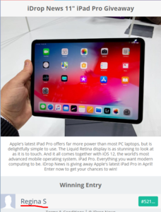 iDrop News 11  iPad Pro Giveaway.png
