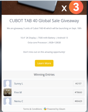 CUBOT TAB 40 Global Launch Giveaway - Opera 25_09_2023 12_22_18.png